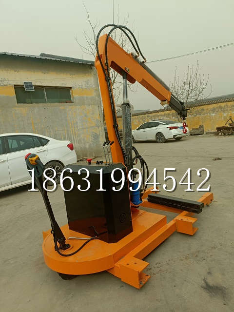 来义乡自卸车厢随车吊 自制轮式四不像起重机 四驱平板吊 5吨 贵盛